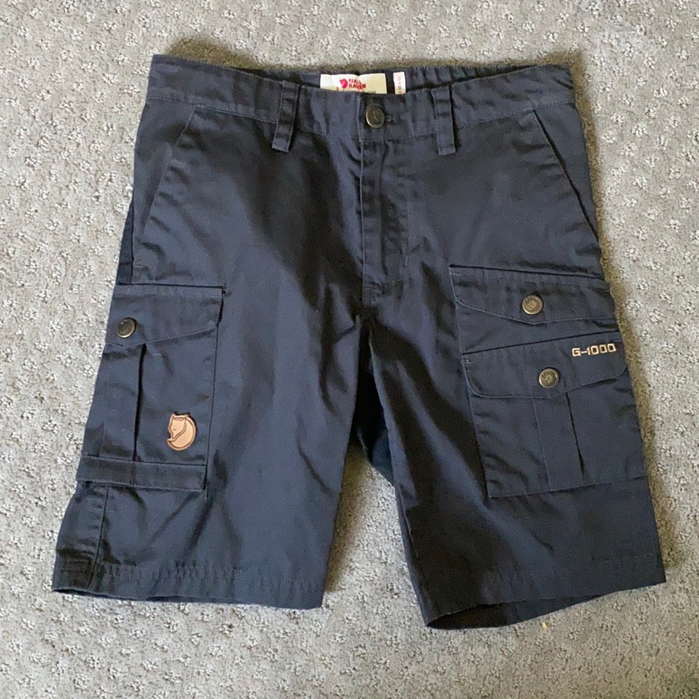 Fjall Raven Kids Vidda Shorts Dark Grey